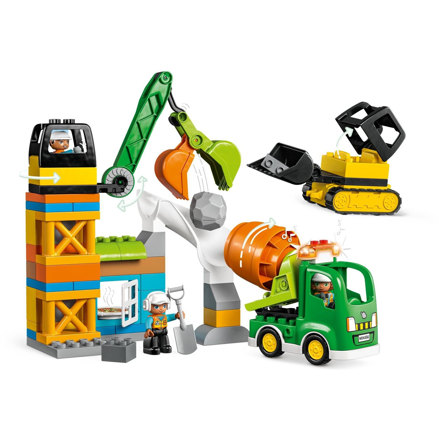 Конструктор LEGO DUPLO Строительная площадка - фото 3