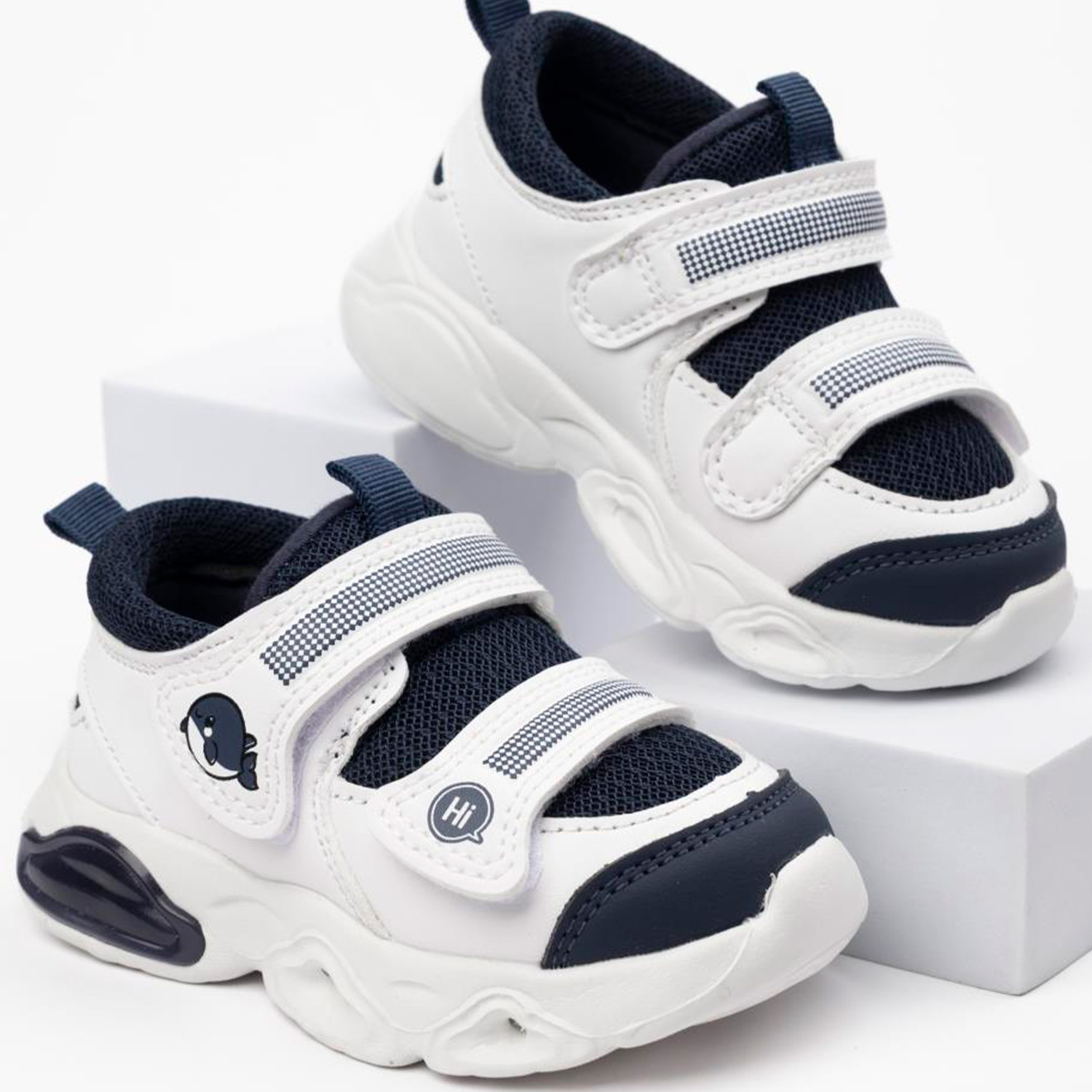 Кроссовки TikkaGo 1A10_5237_white-navy - фото 1