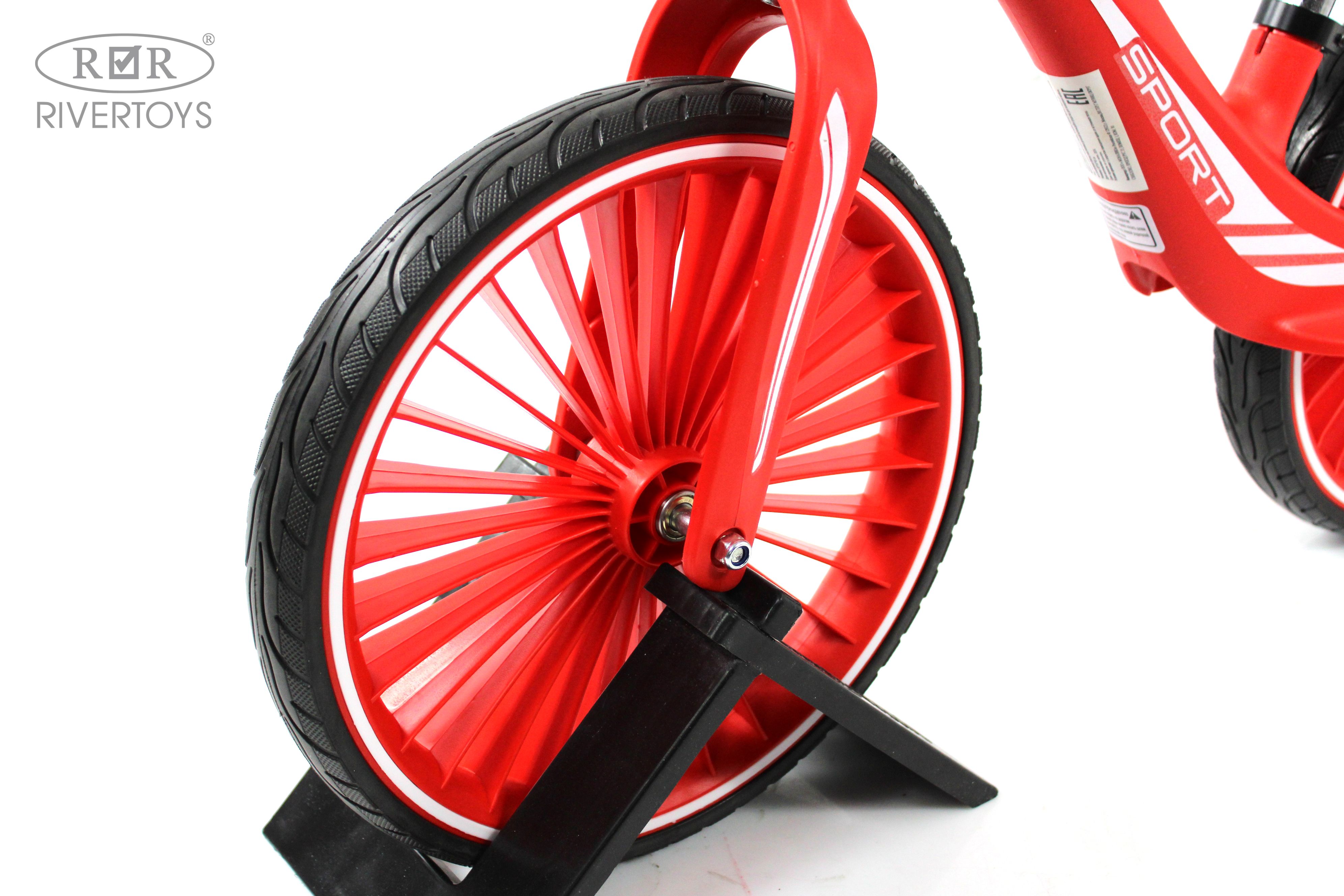 Двухколесный беговел RIVERTOYS 14 дюймов - фото 7