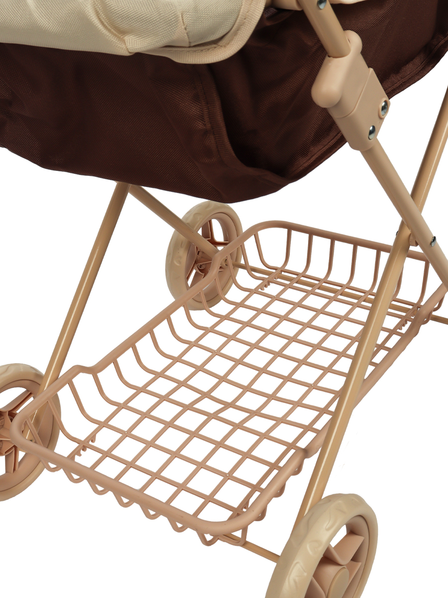 Коляска-люлька для кукол Рыжий кот 9345-BB - фото 7