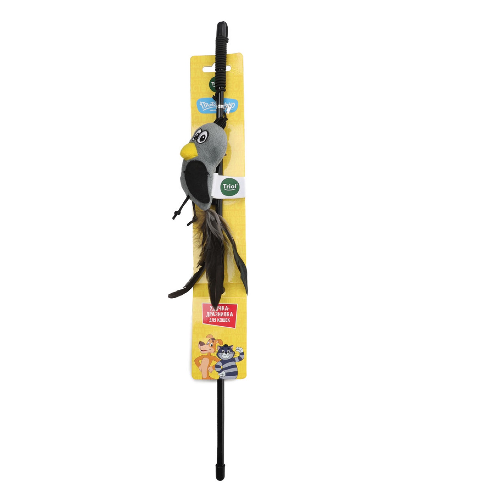 Дразнилка для кошек Triol Галчонок 50см - фото 3