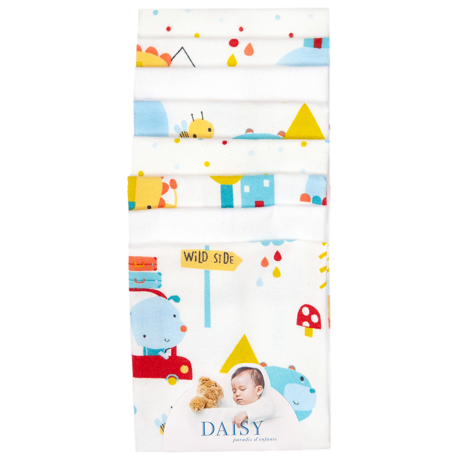 Нагрудник Daisy текстиль 8 шт. - фото 4
