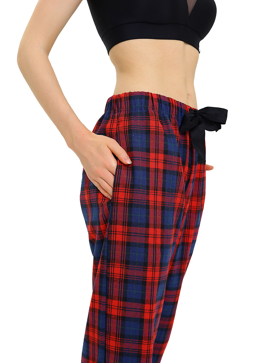 Брюки АЙАС 116-01-23/красный - фото 4