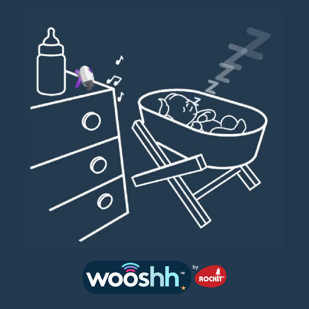 Rockit Укачивающее устройство Wooshh SB01 - фото 6