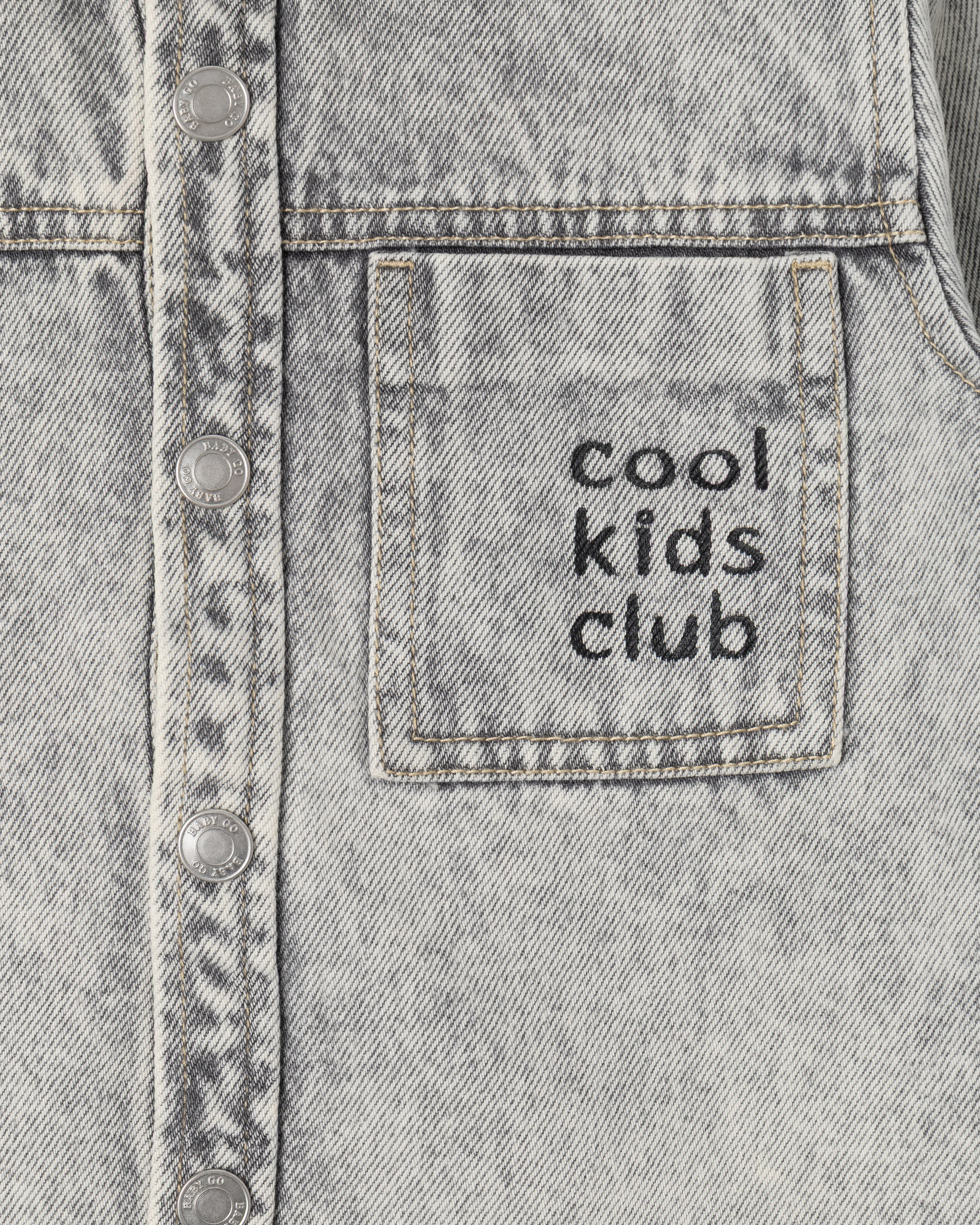 Джинсовая рубашка BabyGo S26BG4-BDT-17ib-GG - фото 3