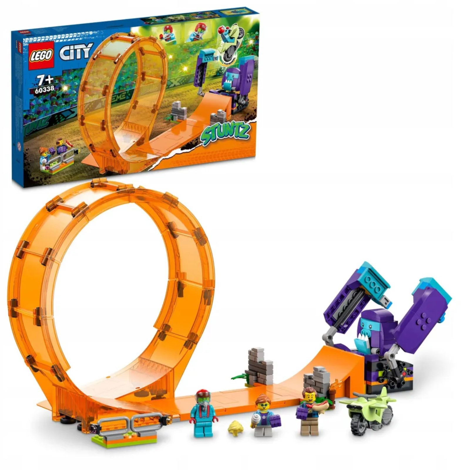 Конструктор LEGO City Сокрушительный шимпанзе - фото 1
