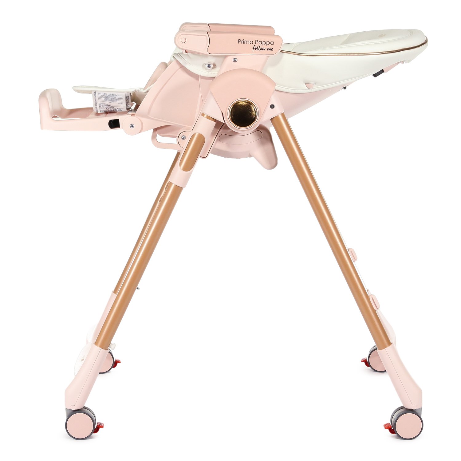 Стульчик для кормления Peg-Perego Prima Pappa Follow Me розовый - фото 8