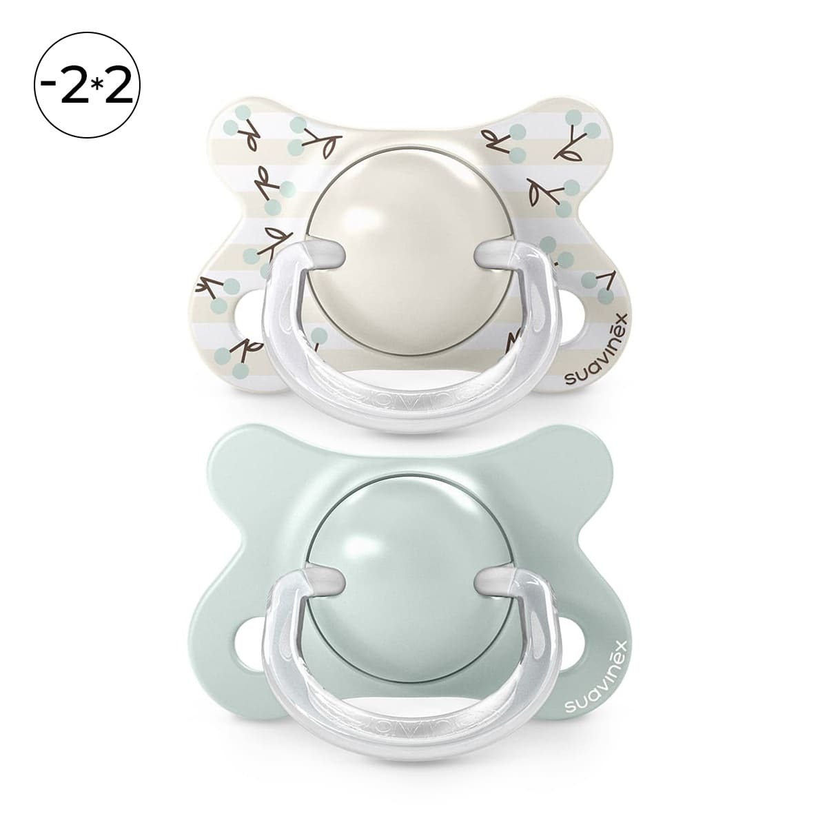 Пустышка Suavinex силикон ортодонтическая от 0 мес. 1 шт. - фото 1