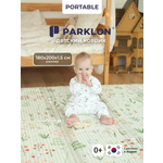 Детский складной коврик Parklon Мишка-садовник 180 x 200 см