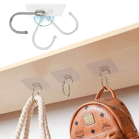 Крючок самоклеящийся LolUno Home 3 шт