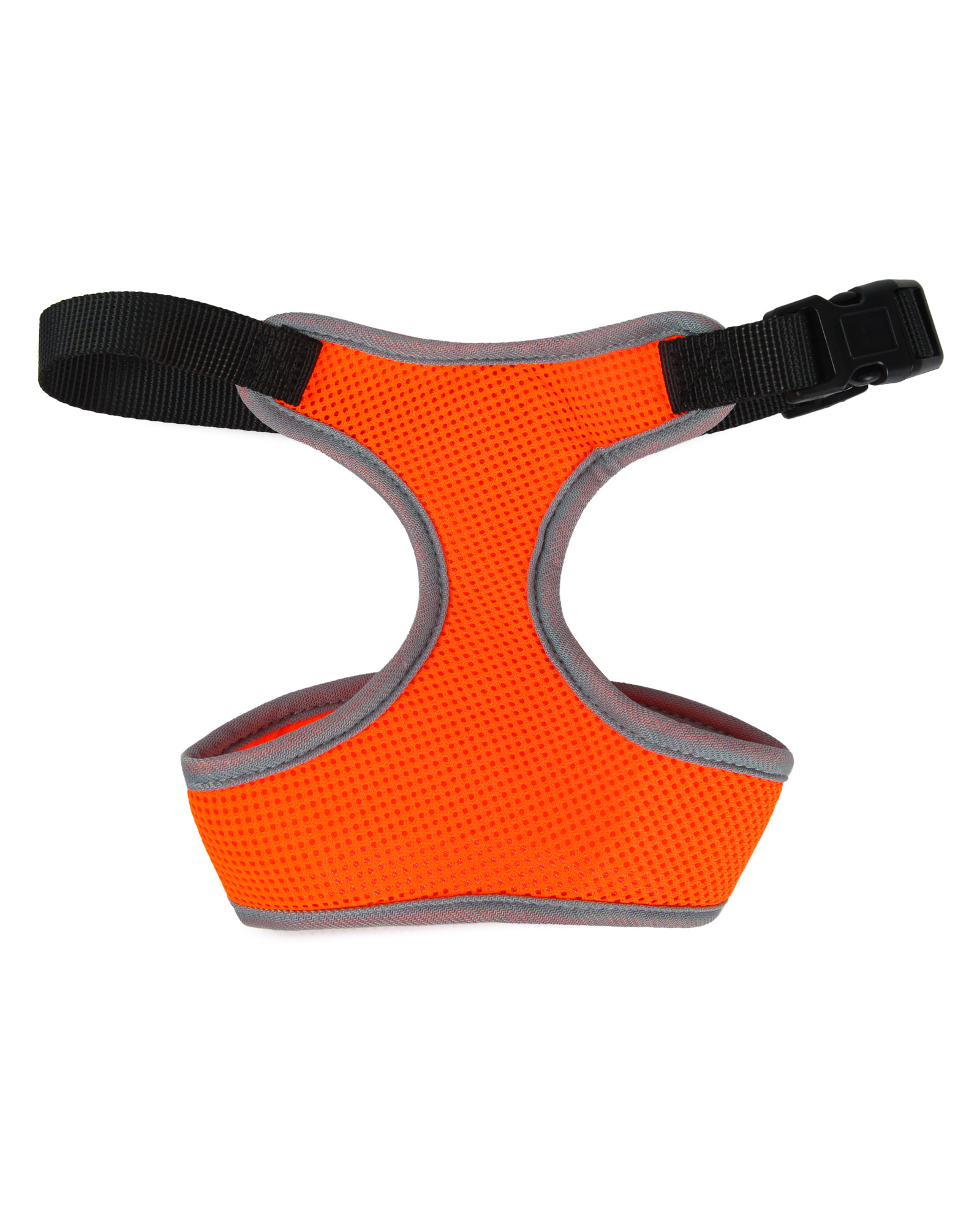 Шлейка-жилетка для собак средних пород Barbaks со светоотражающей окантовкой полиэстер M (шея: 35см грудь: 40-52см) - фото 2