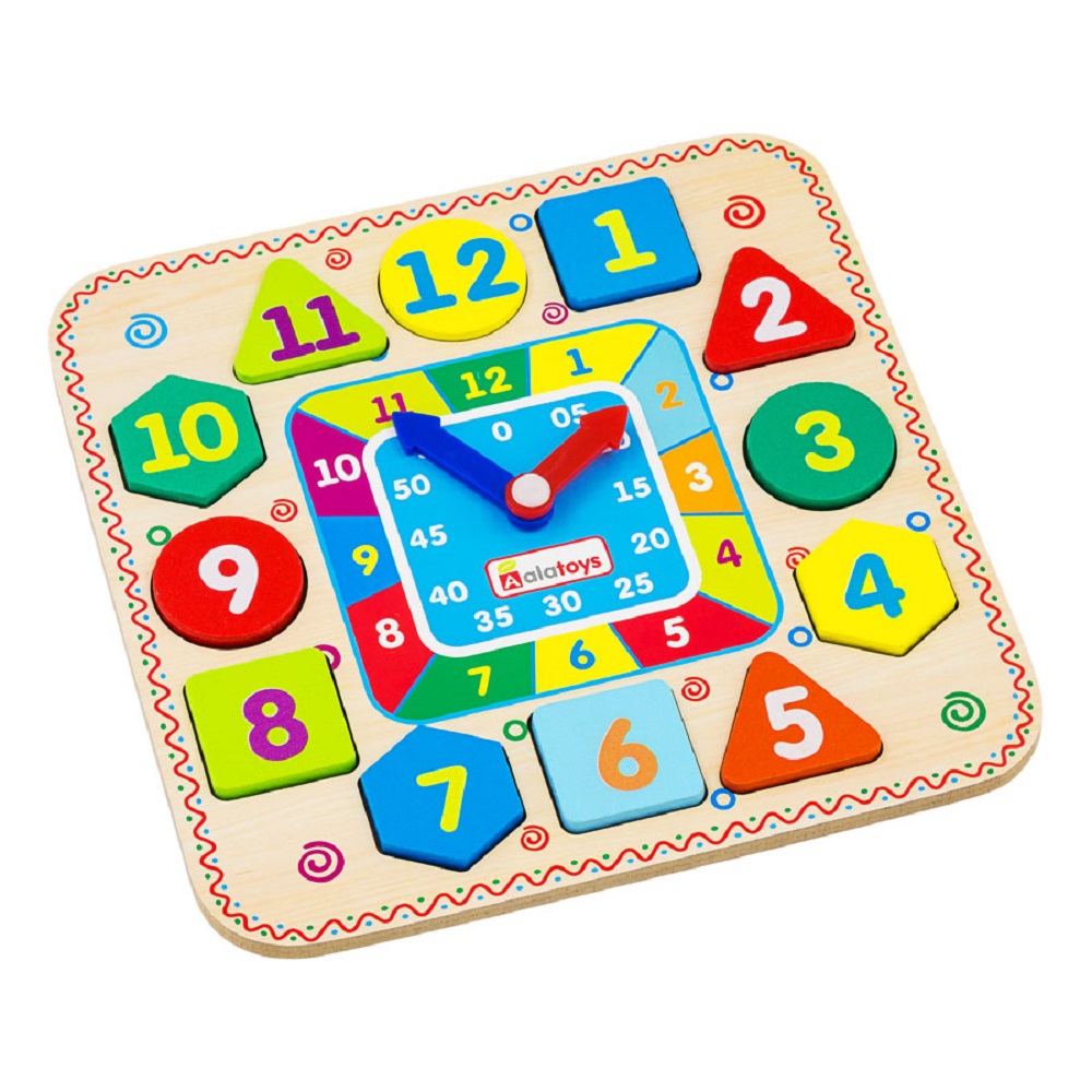 Игрушка Alatoys сортер Часики в ассортименте - фото 6