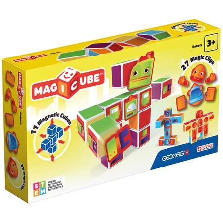 Конструктор Geomag MagiCube Роботы магнитный