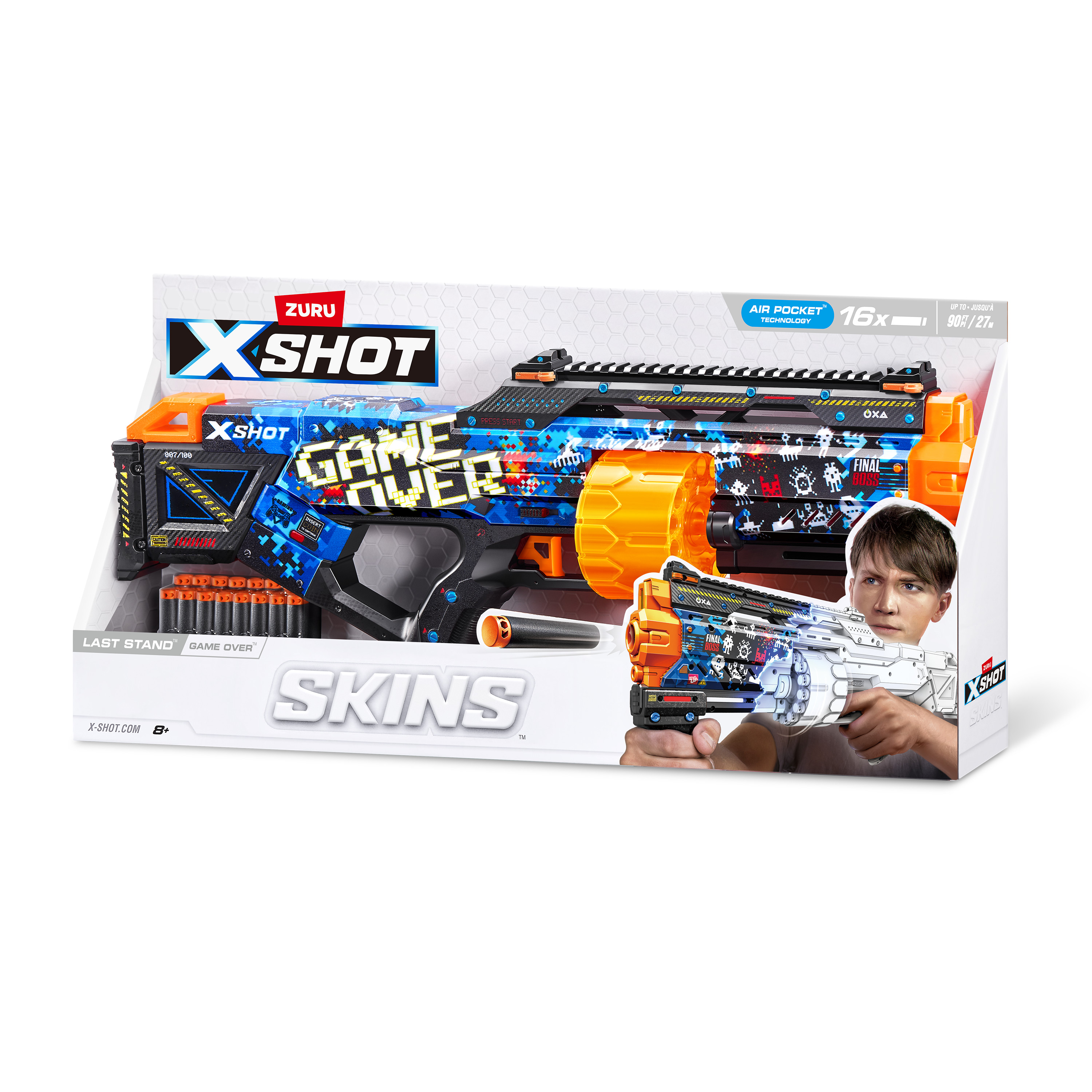 Бластер Zuru XSHOT  Skins - фото 12