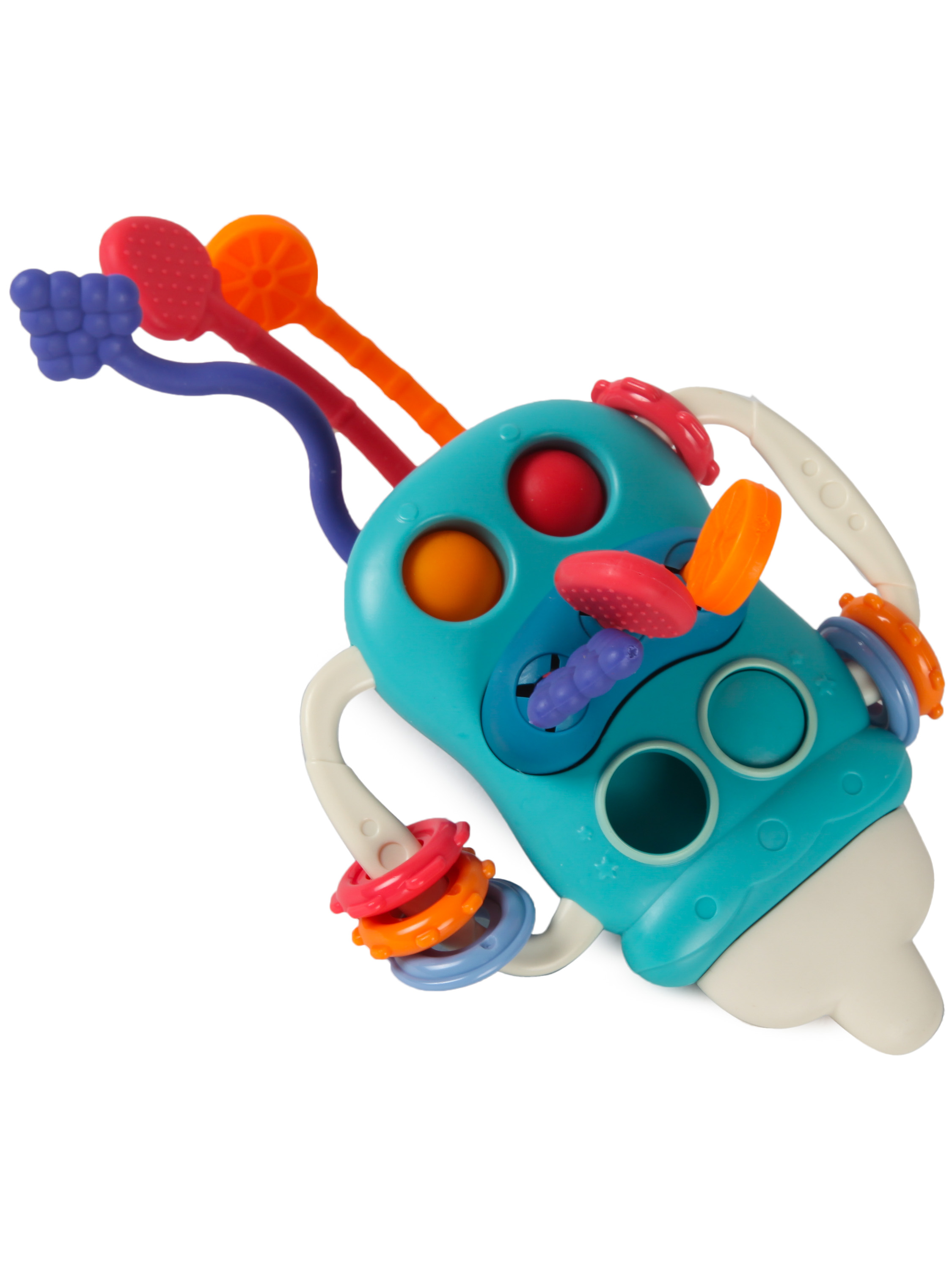 Игрушка BabyGo бизиборд Бутылочка-тянучка - фото 5
