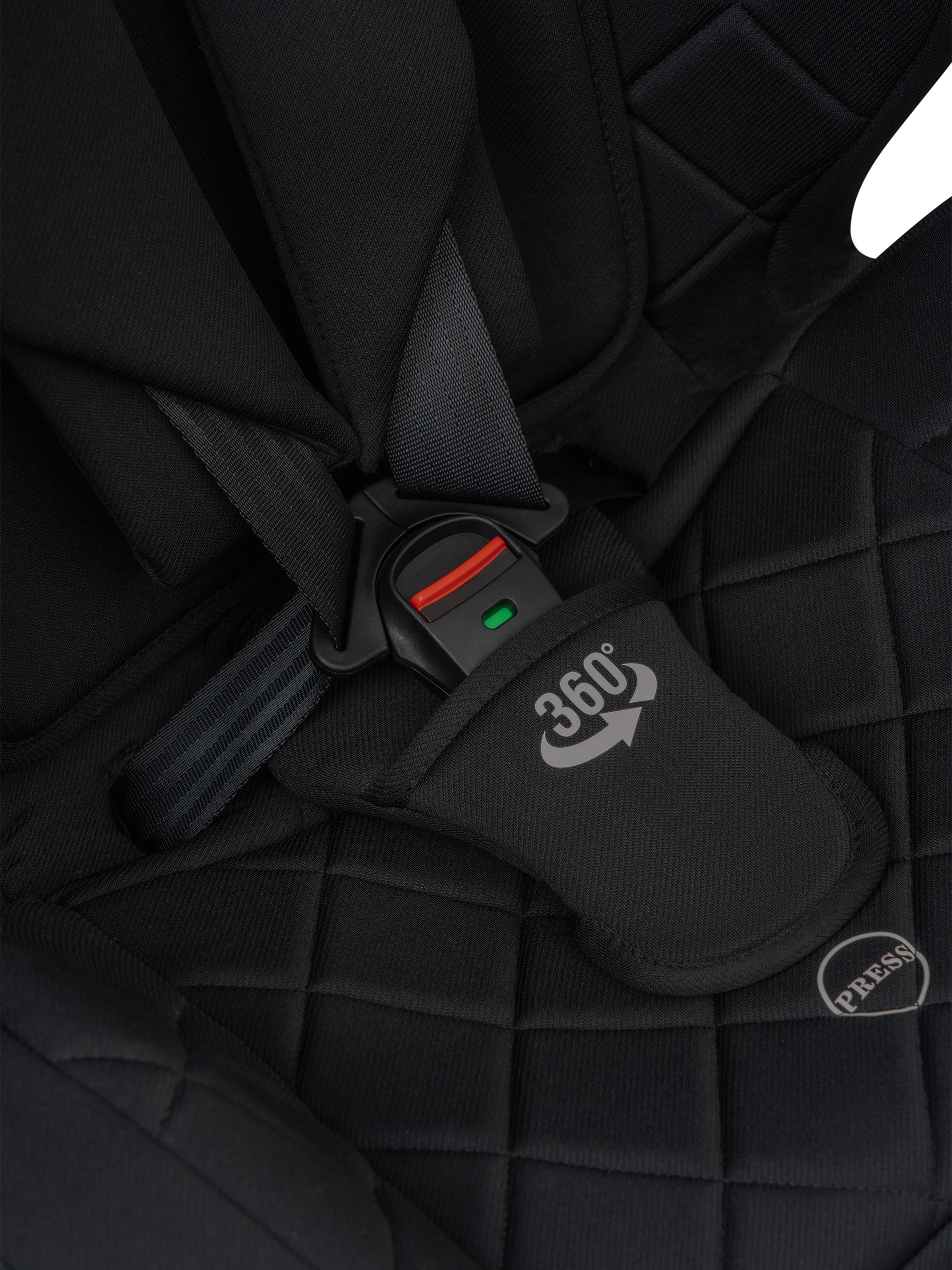 Автокресло Indigo Tourneo S черный твил Isofix 0+/1/2/3 (0-36 кг) - фото 21