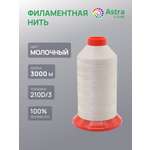 Нитки для шитья филаментные 210D/3 Astra Craft 3000м