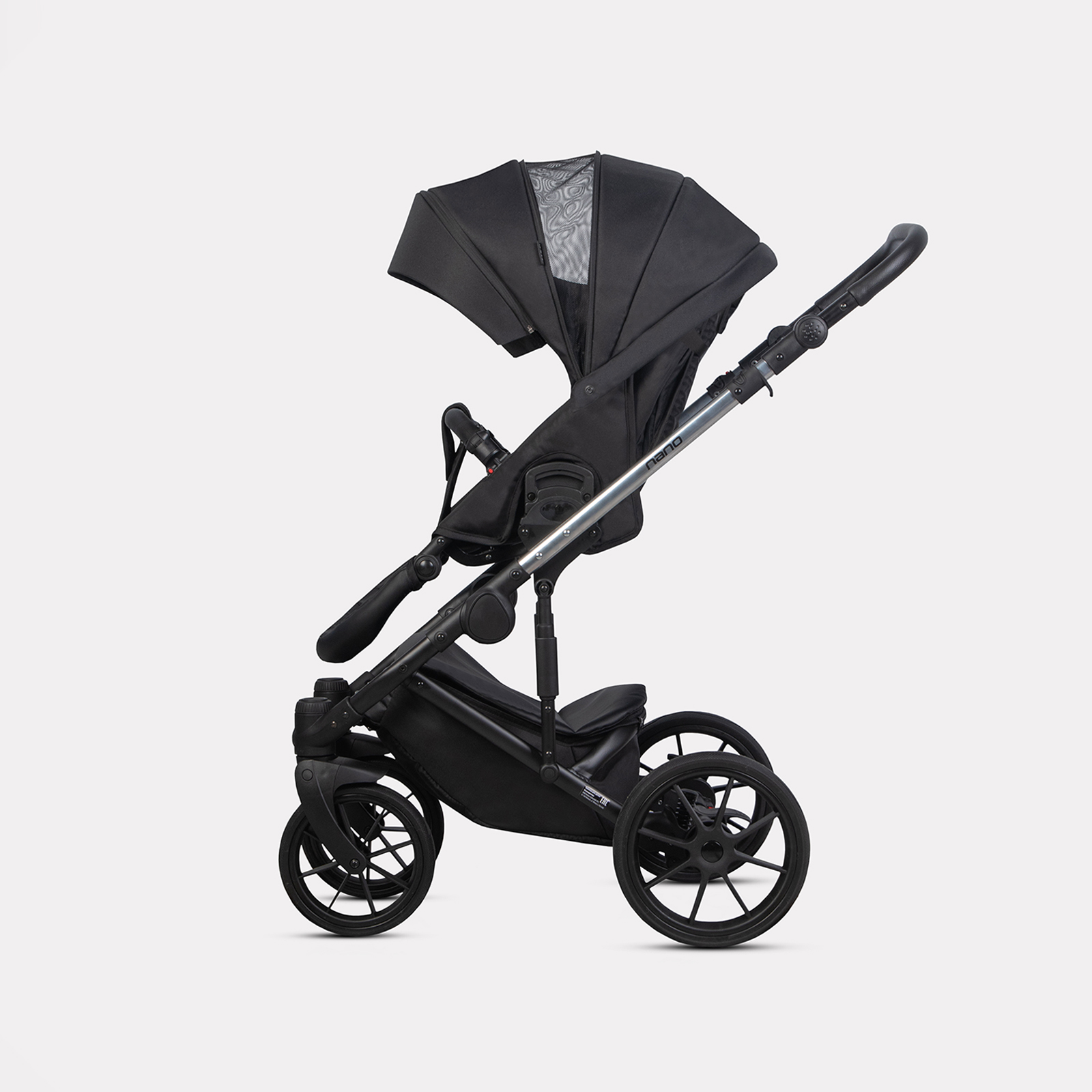 Коляска 2в1 Riko Nano Thermo черный - фото 7