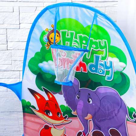 Палатка детская игровая- сухой бассейн Sima-Land «Зверята» без шаров