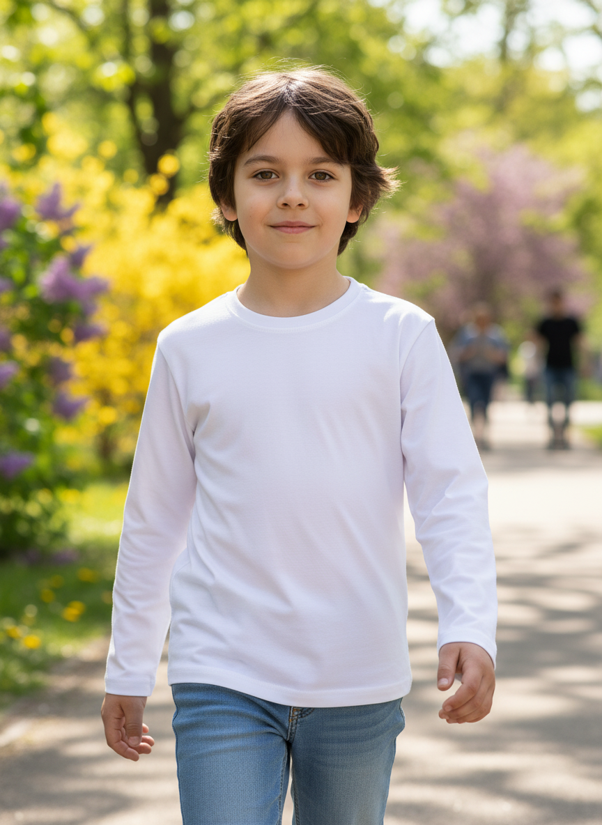 Лонгслив Утенок 698/1 белый - фото 7