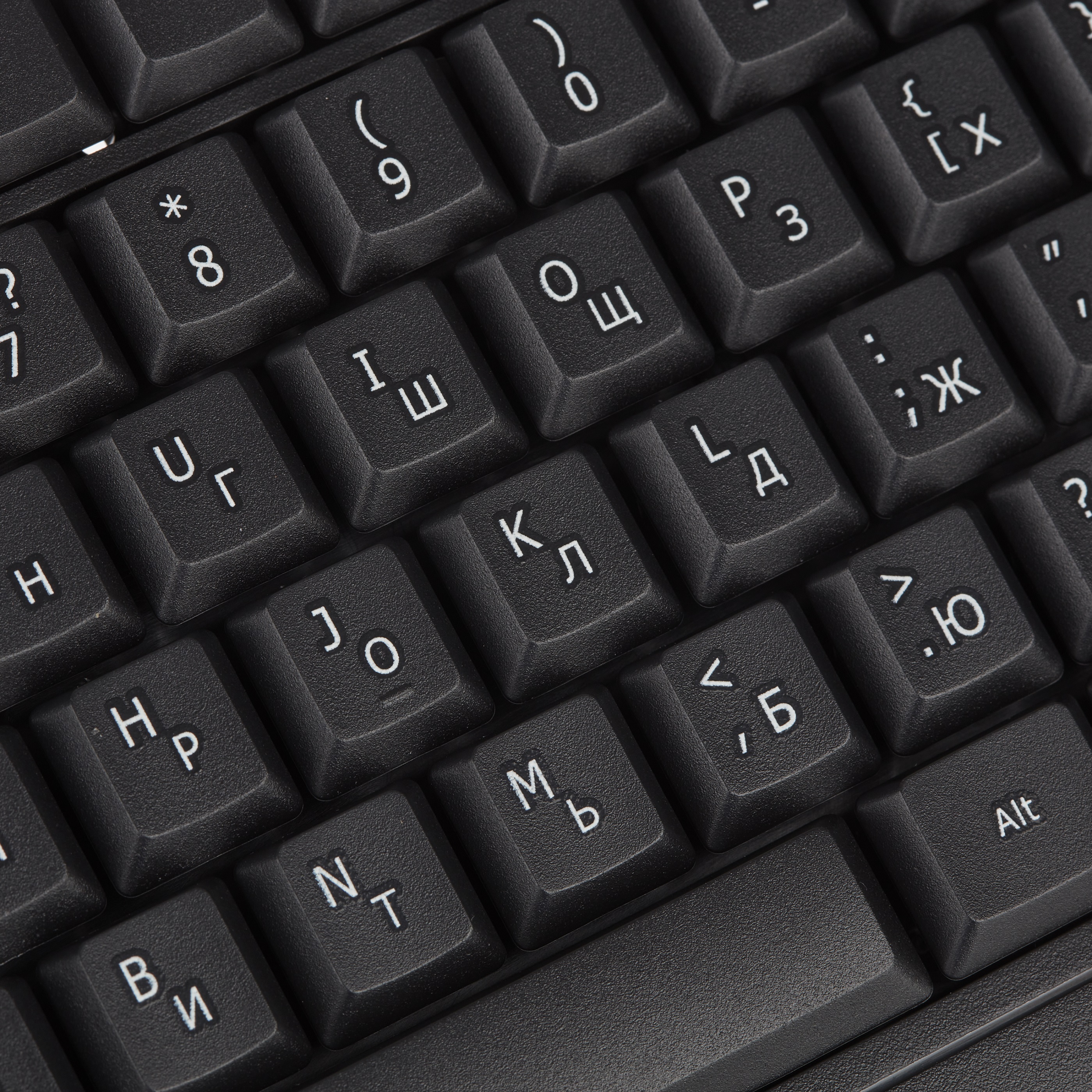 Клавиатура E-KB721 черная, USB, 104кн BT-JKB-003/E-KB721 - фото 8