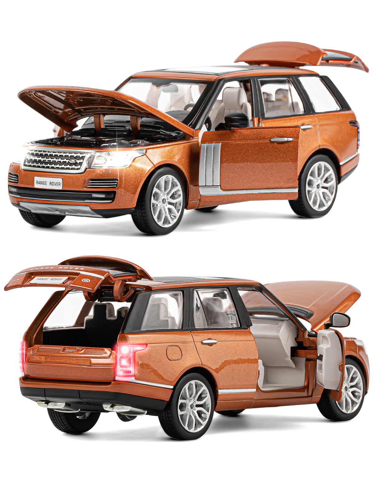 Внедорожник АВТОпанорама Land Rover Range Rover 1:26 JB1251132 - фото 8