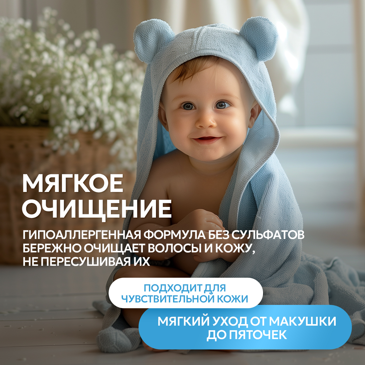 Шампунь SEPTIVIT Детский без слез 5000 мл - фото 3