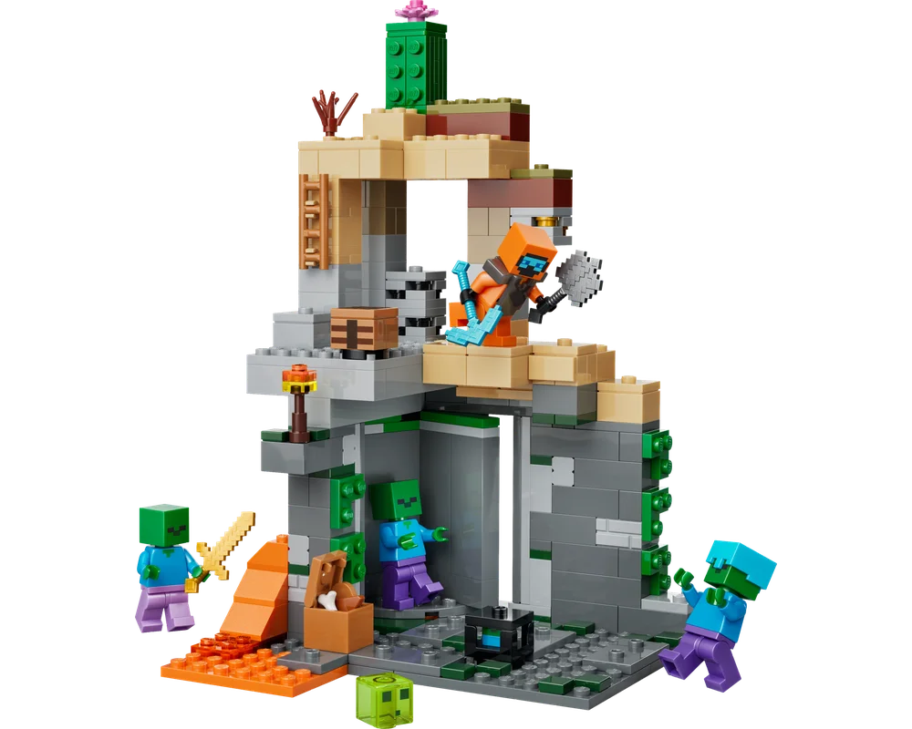 Конструктор LEGO Minecraft 21587 Подземелье зомби - фото 2
