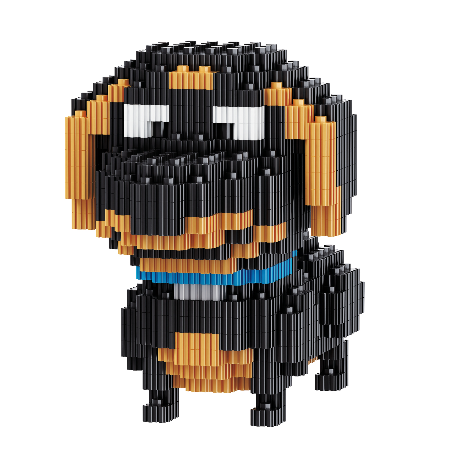 Конструктор Такса черная 362 дет. - фото 1