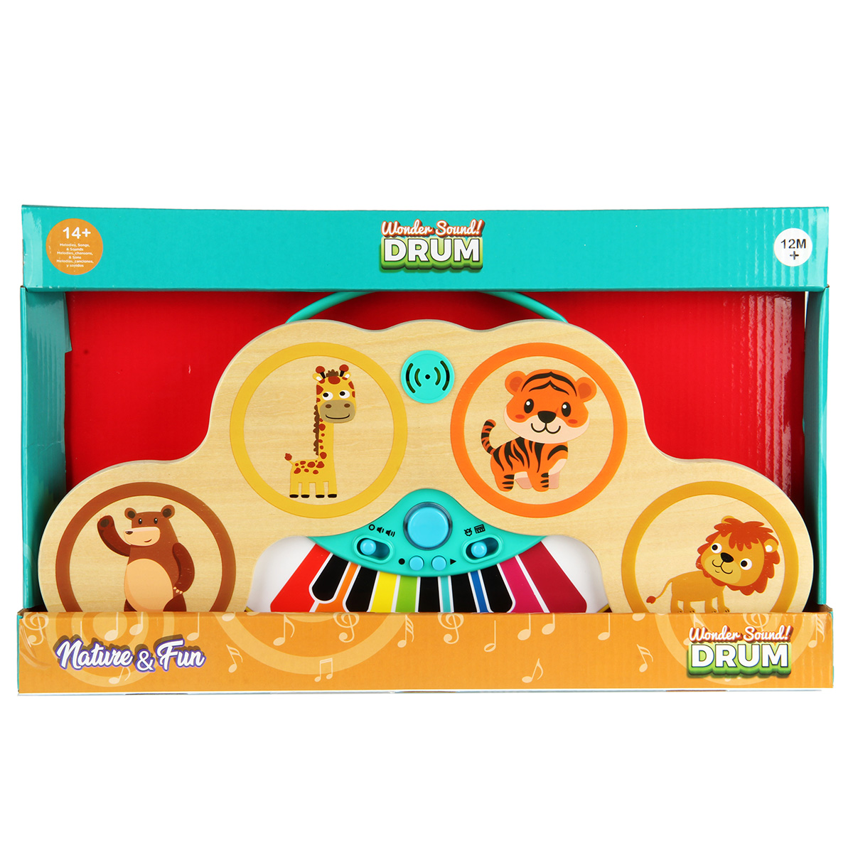 Игрушка музыкальная Veld Co барабаны, пианино, синтезатор, мелодика - фото 9