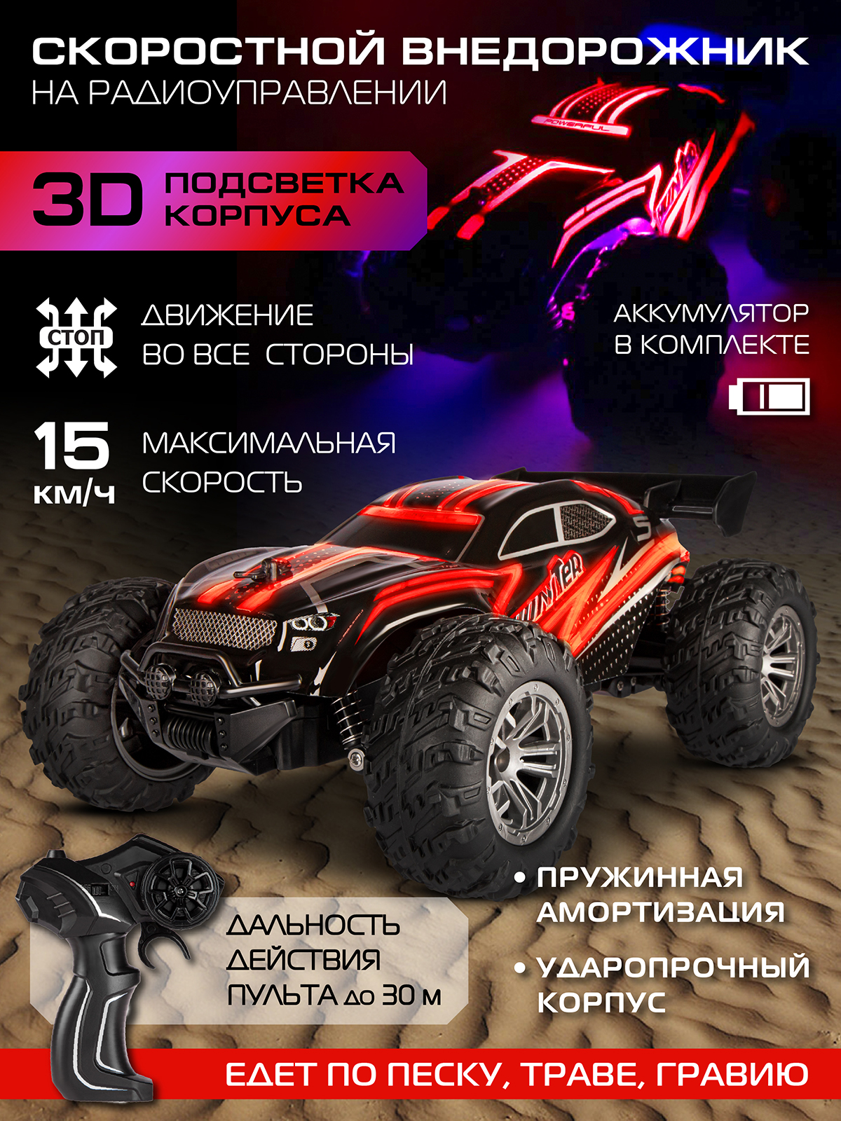 Внедорожник РУ AUTODRIVE - фото 1