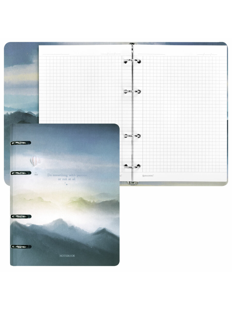 Тетрадь Brauberg клетка - фото 9