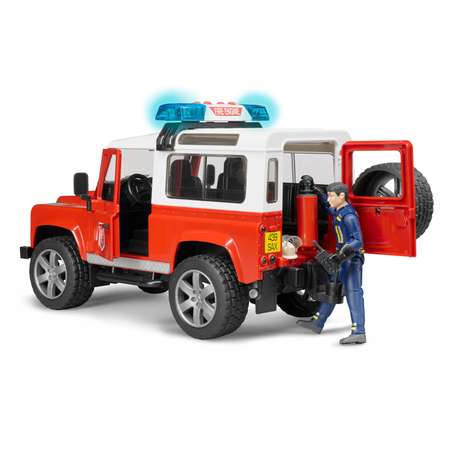 Пожарная машина Bruder Land Rover