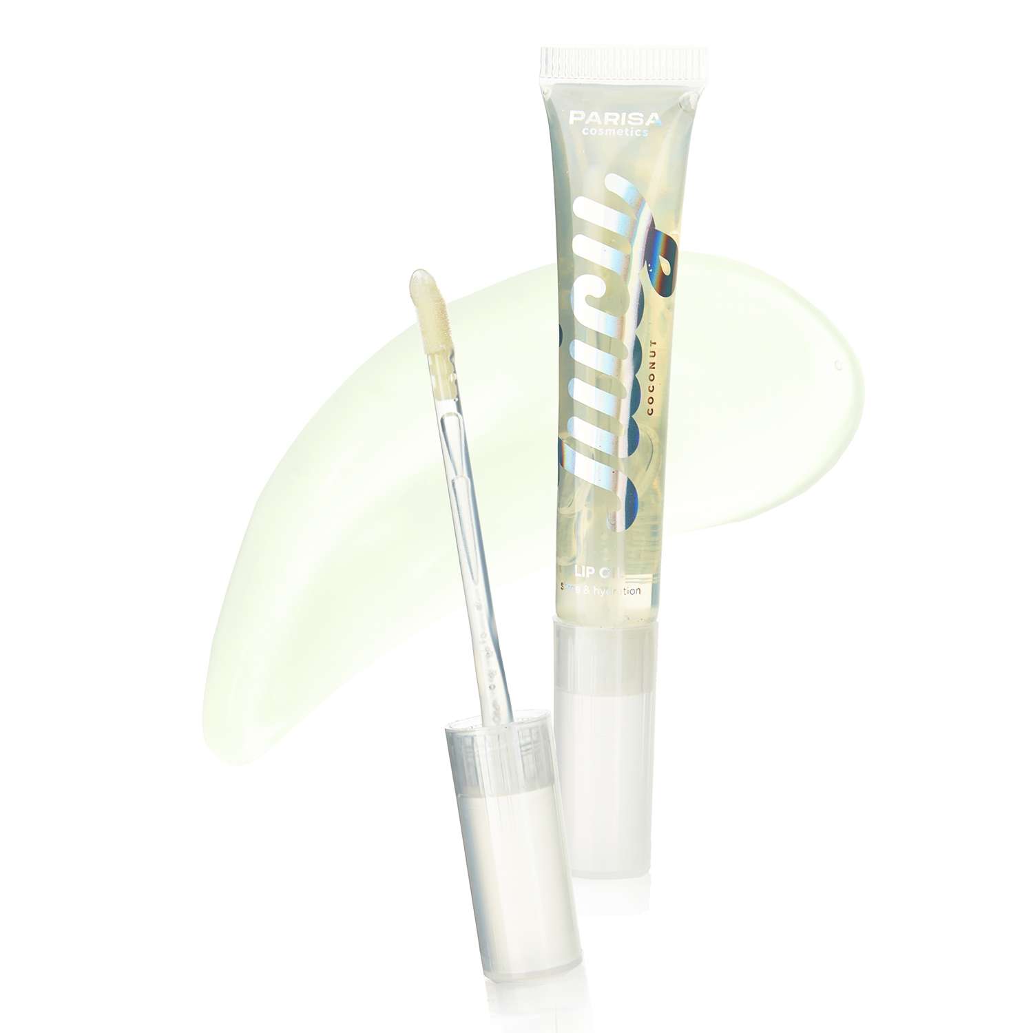 Фруктовое масло для губ Parisa Cosmetics тон 1 кокосовый орех JLO-07 - фото 1