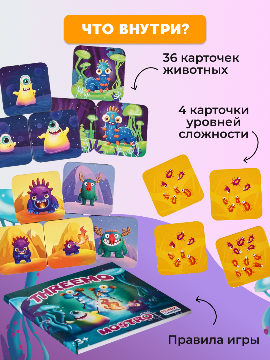 Настольная игра Konik Games Тримо Мостро - фото 14