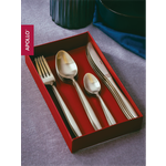 Набор столовых приборов APOLLO 16 предметов, шампань, матовые