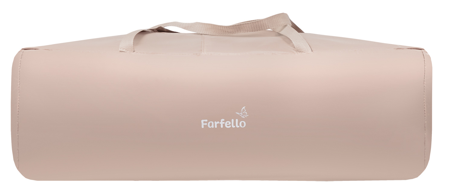 Манеж кровать Farfello Fun бежевый FN-1 - фото 9