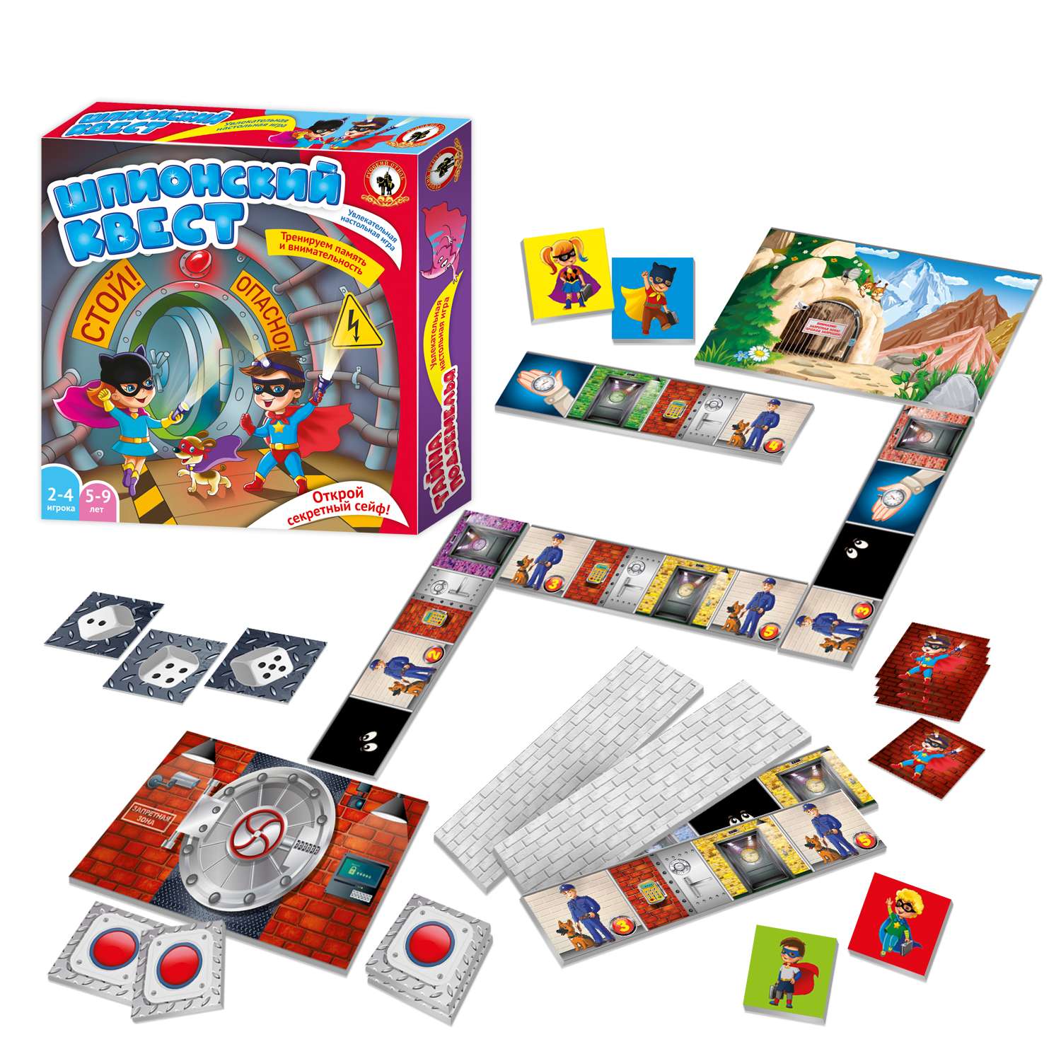 Настольная игра Русский стиль Шпионский квест - фото 2