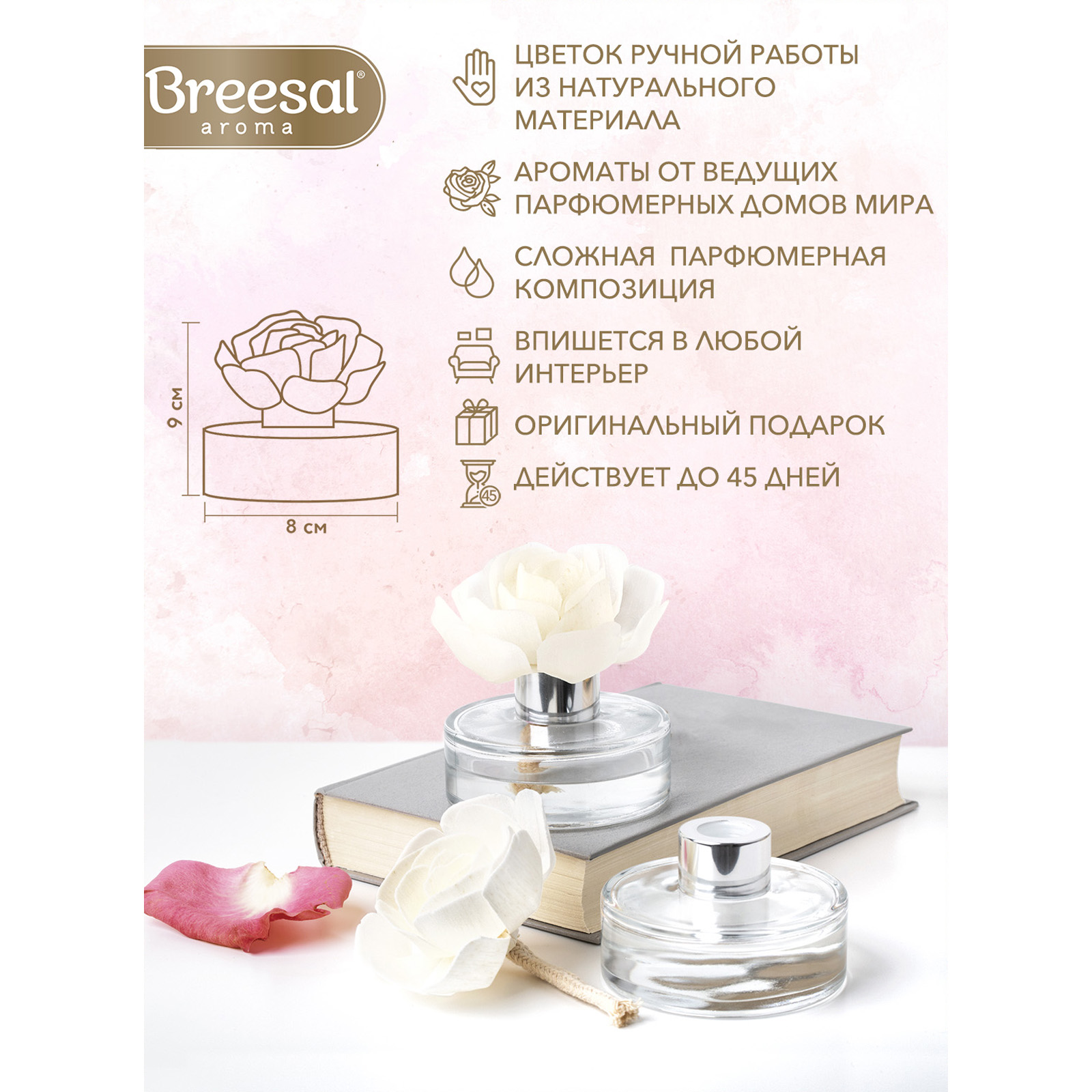 Декоративный ароматизатор Breesal Arome Fleur Шлейф волшебства - фото 3