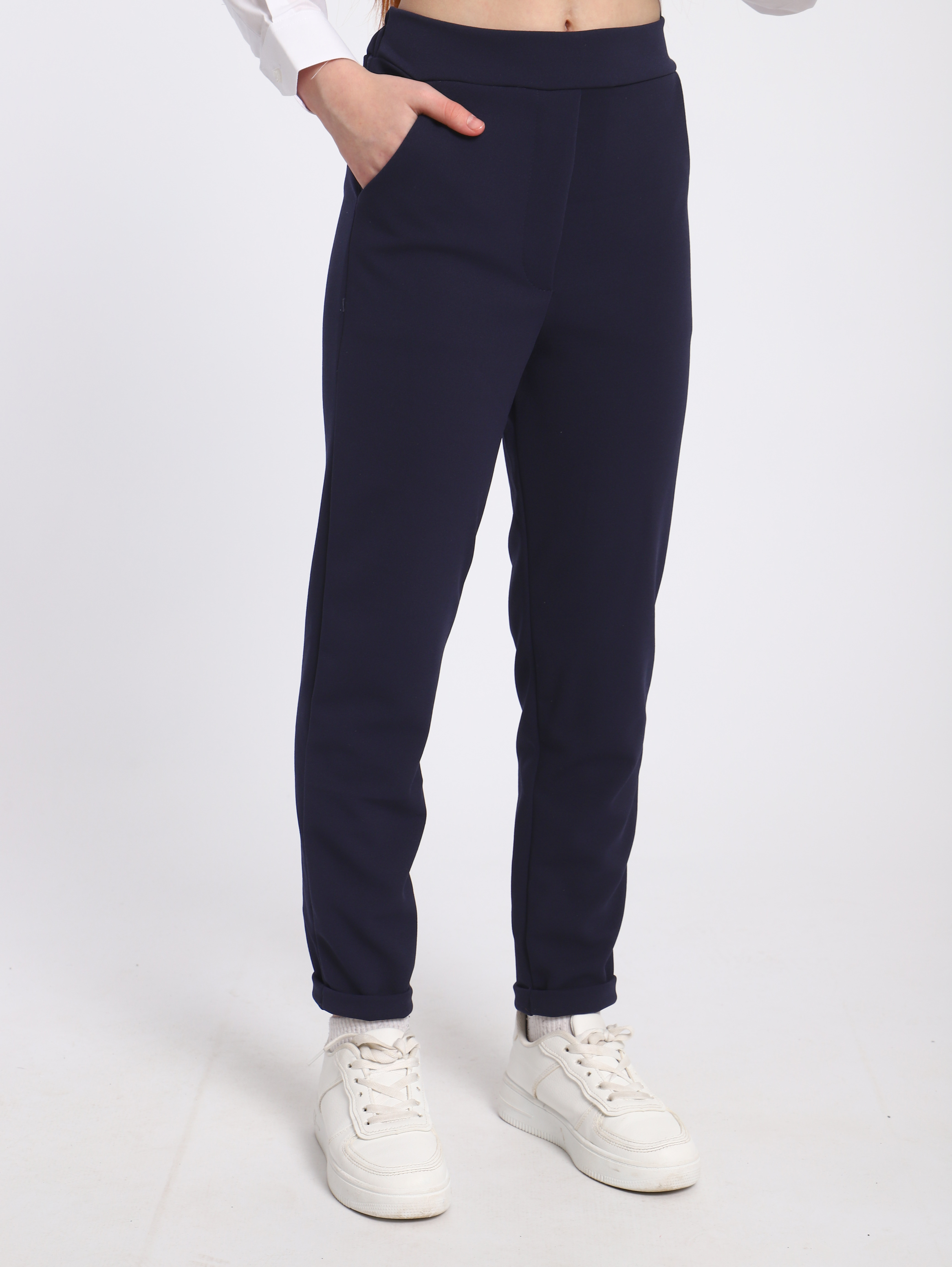 Брюки ЛАДОШКИ Брюки Мира синий - фото 13