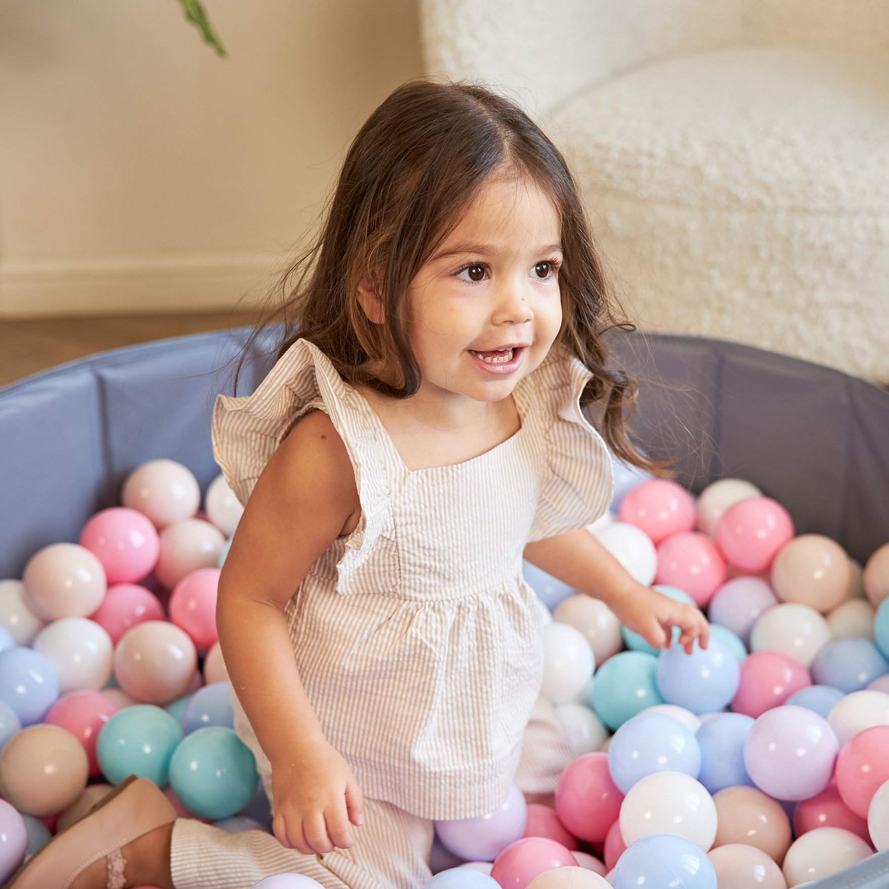 Детский сухой бассейн UNIX Kids Space + 150 шариков - фото 18