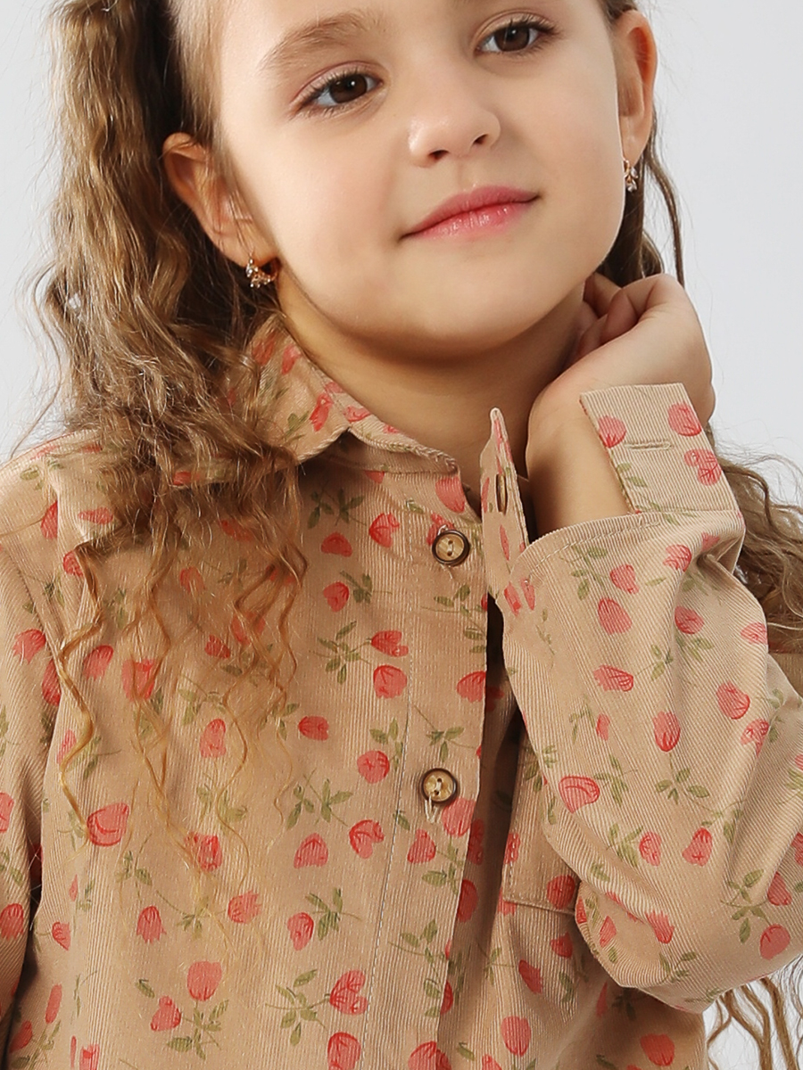 Рубашка Соль и Перец SP1511/бежевый - фото 13