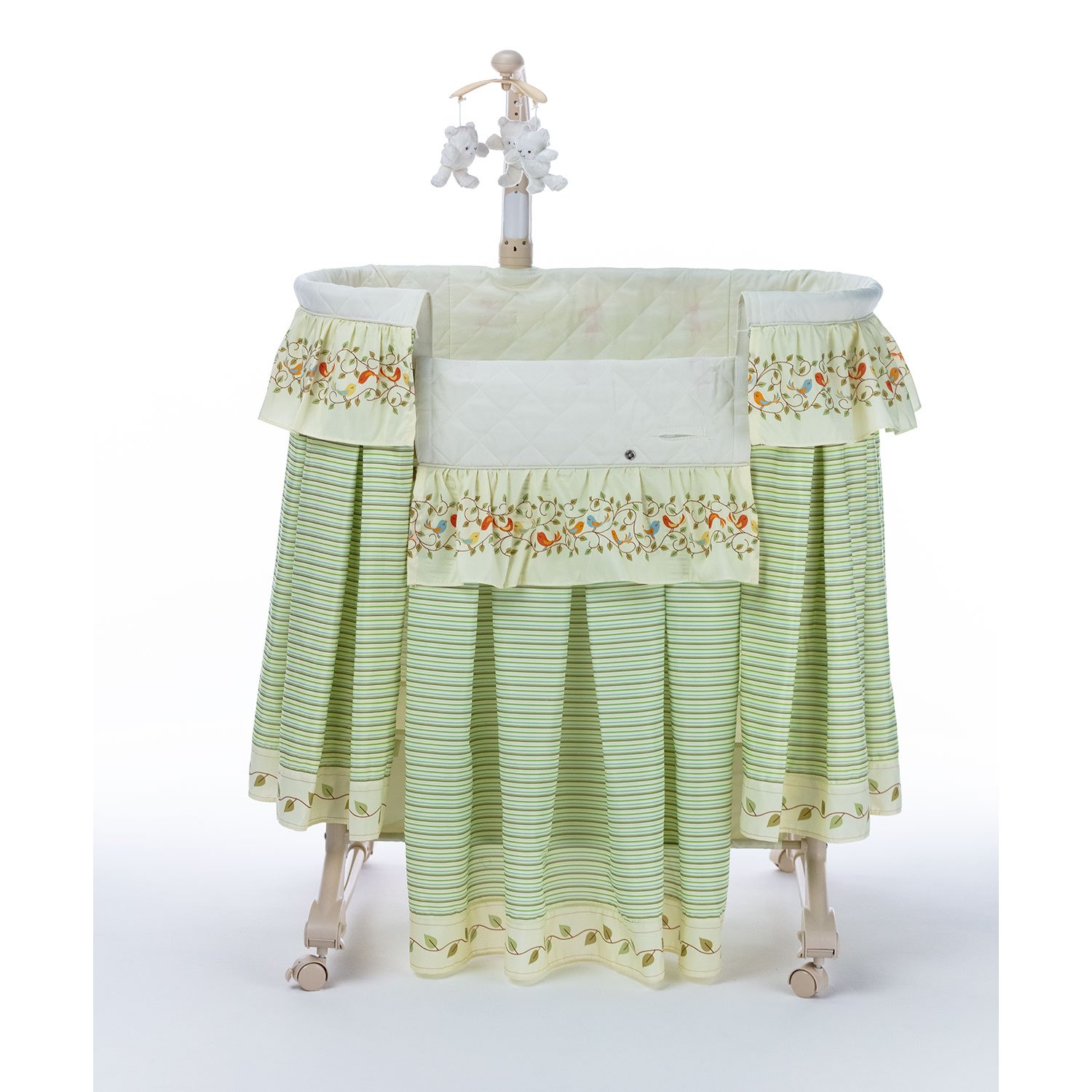 Колыбель 3в1 SIMPLICITY 3070 Little Birds Оливковый - фото 12