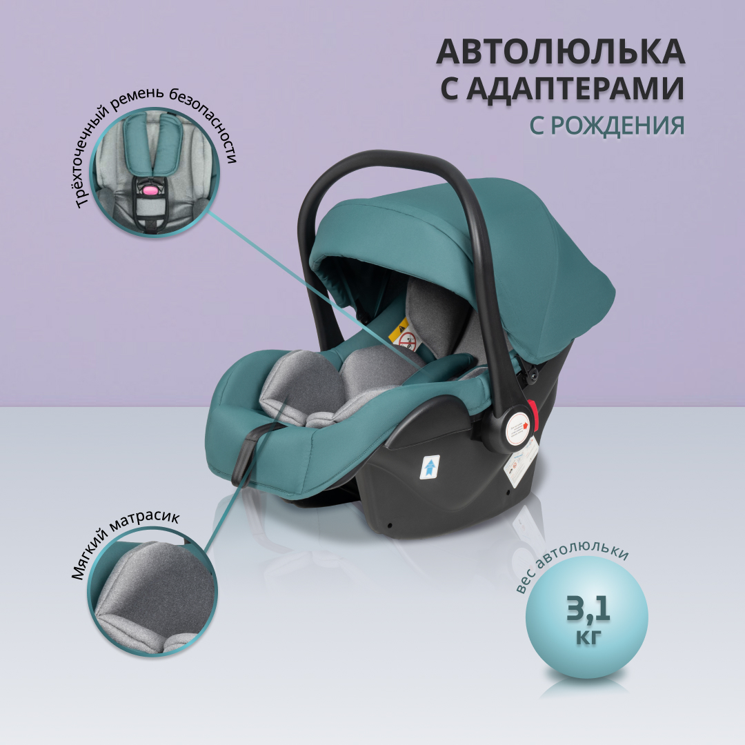 Коляска 3в1 Farfello Camille - фото 7