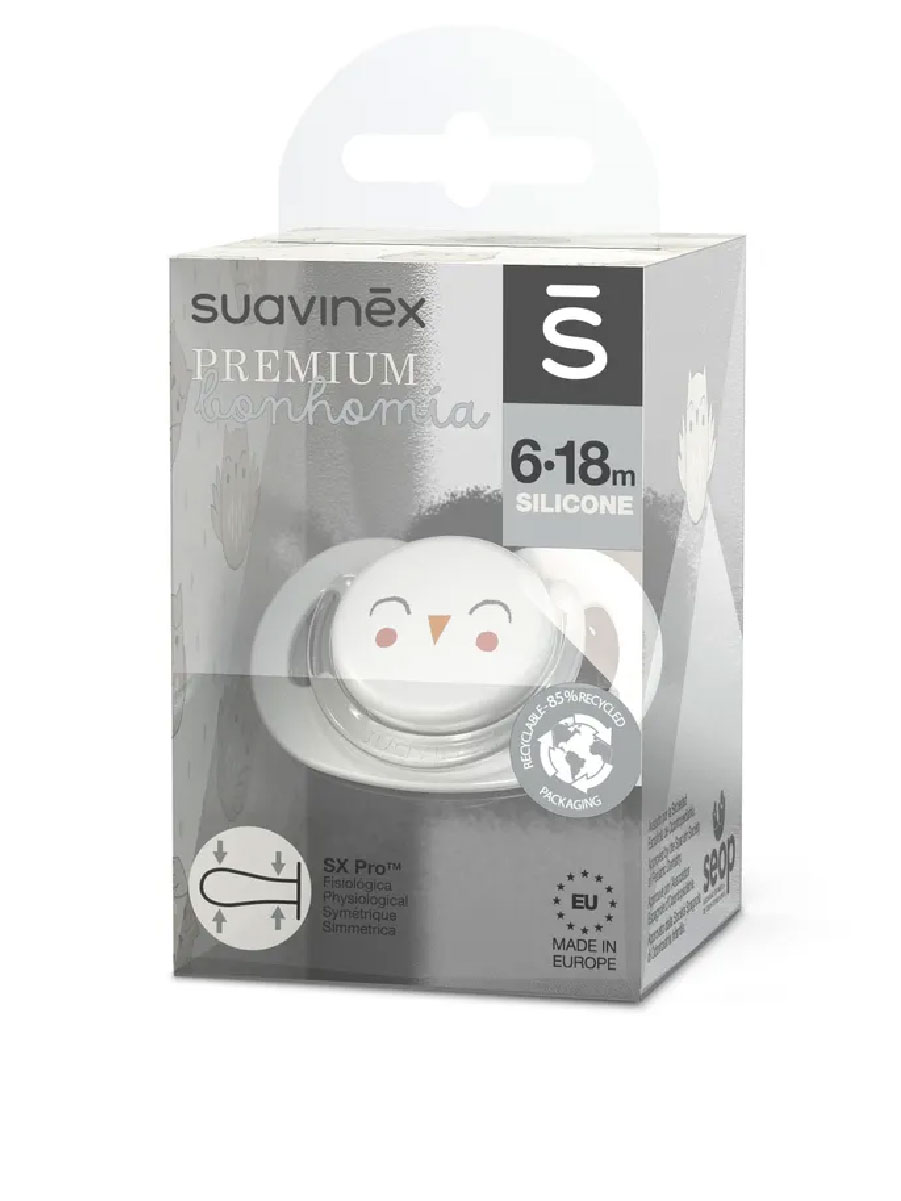 Пустышка Suavinex силикон ортодонтическая от 6 мес. - фото 4