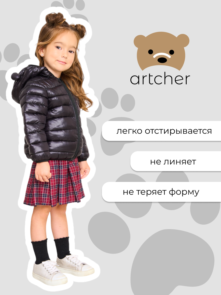 Куртка Artcher BearJacket001black - фото 5