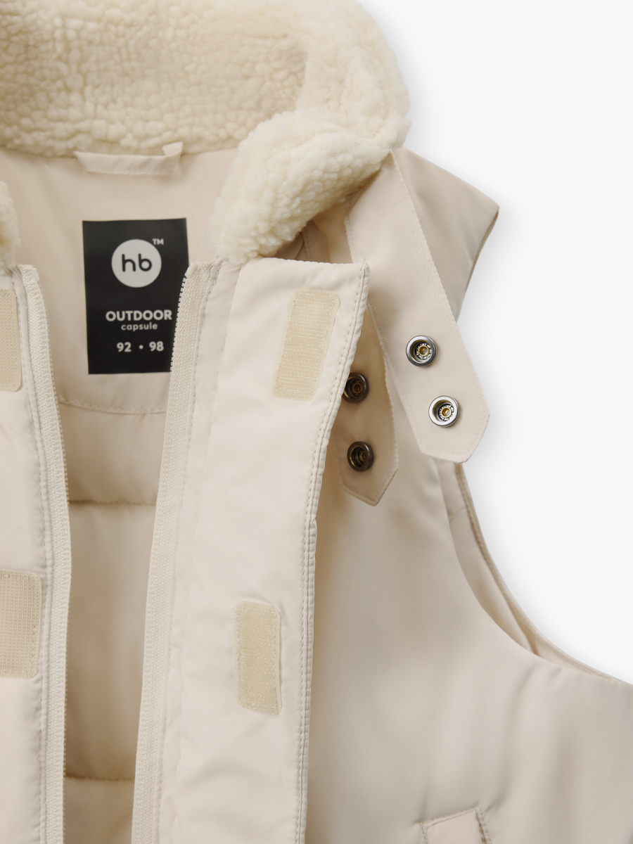 Жилет Happy Baby 88357_milky - фото 5