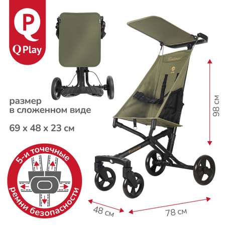 Коляска прогулочная QPLAY