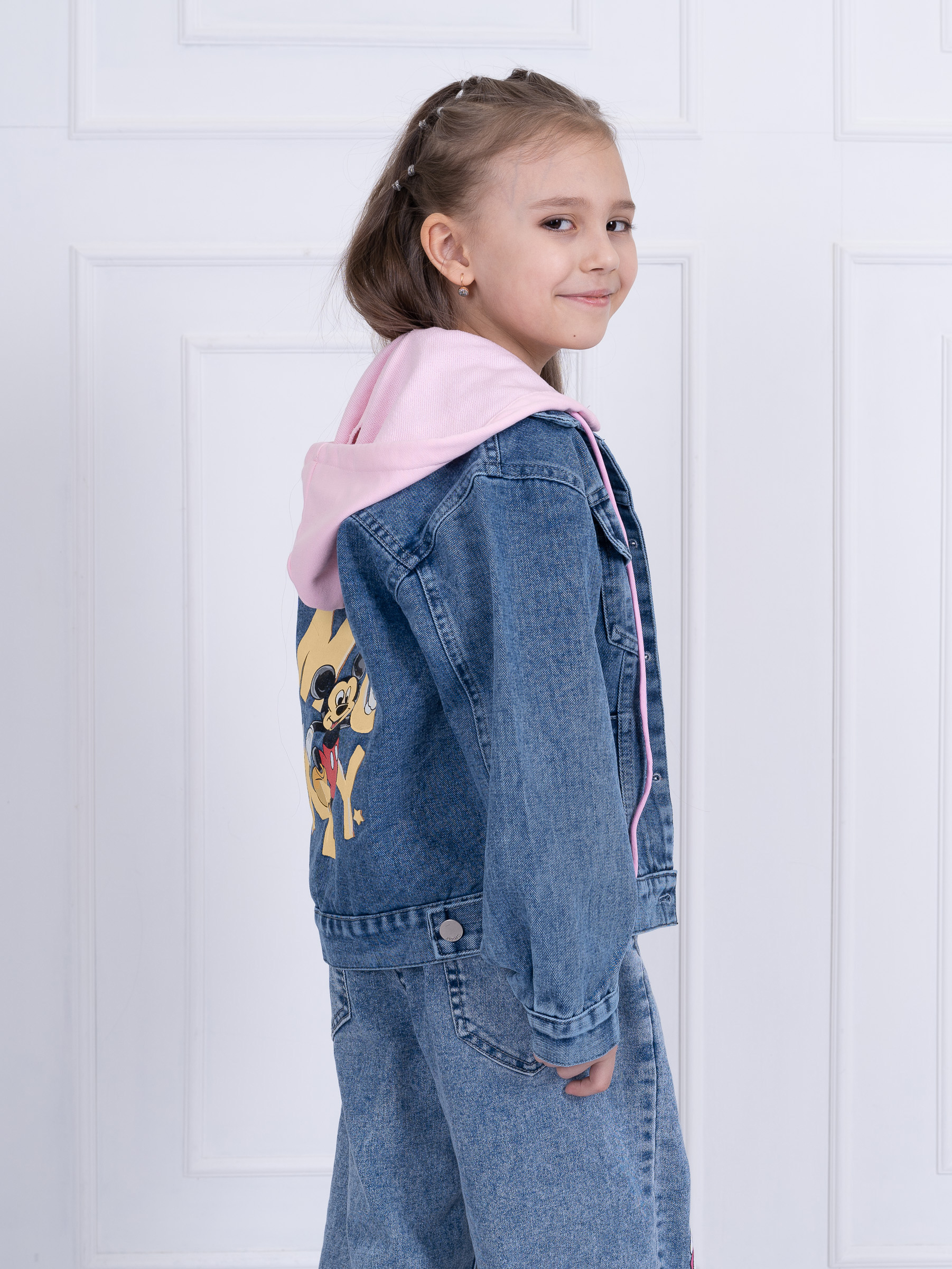Джинсовая куртка TiGaDa куртка\джинсовая\детская\ - фото 1