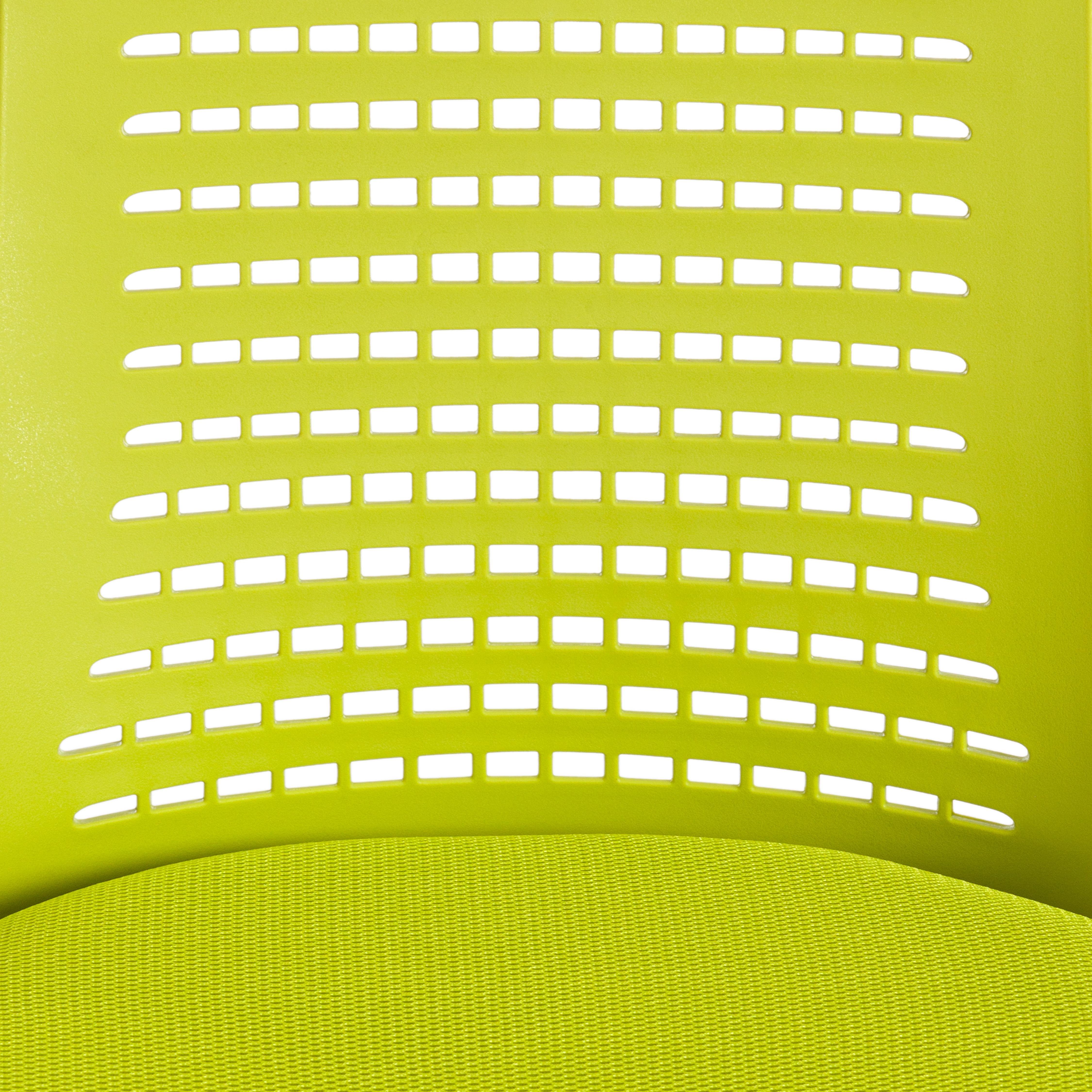 Компьютерное кресло TETCHAIR Kiddy ткань салатовый - фото 14